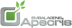 Apecris – Embalagens Laminadas, Sacos Plásticos,  Filme Stretch,  Sacolas Plásticas e Rótulos. Logo