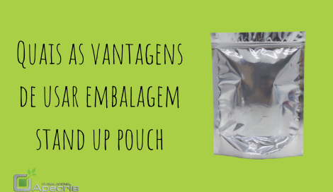 embalagem stand up pouch